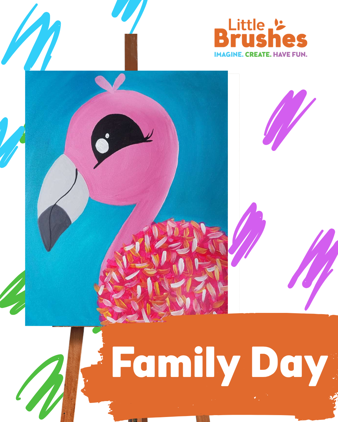 Huggable Flamingo